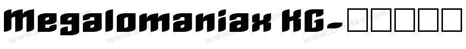 Megalomaniax KG字体转换